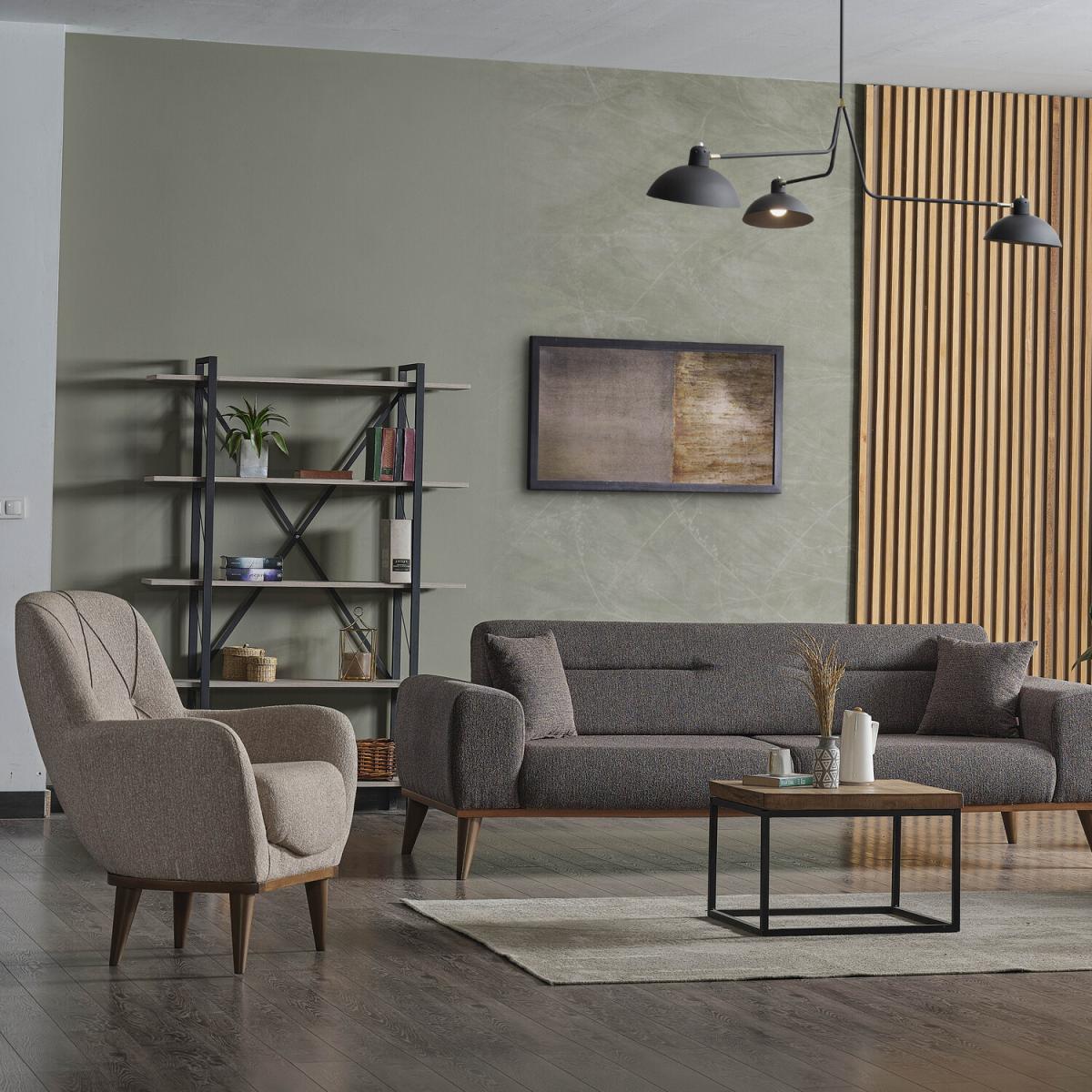Doga Peru Armchair - Light Grey – image 5