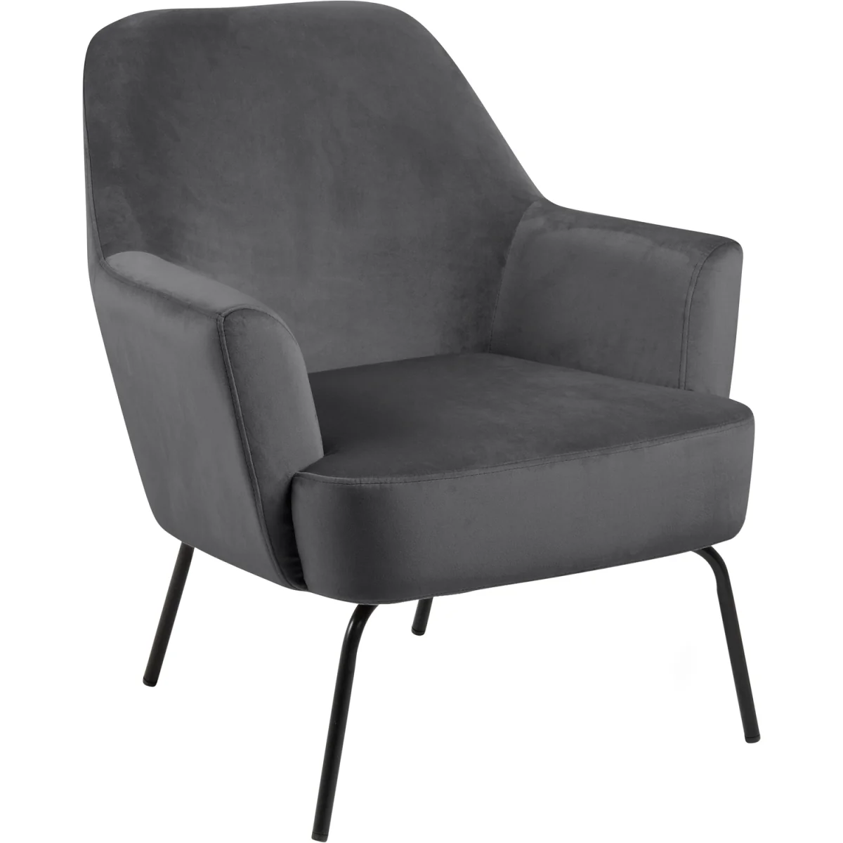 Furniture To Go Melissa Lounge Chair - Dark Grey – image 2