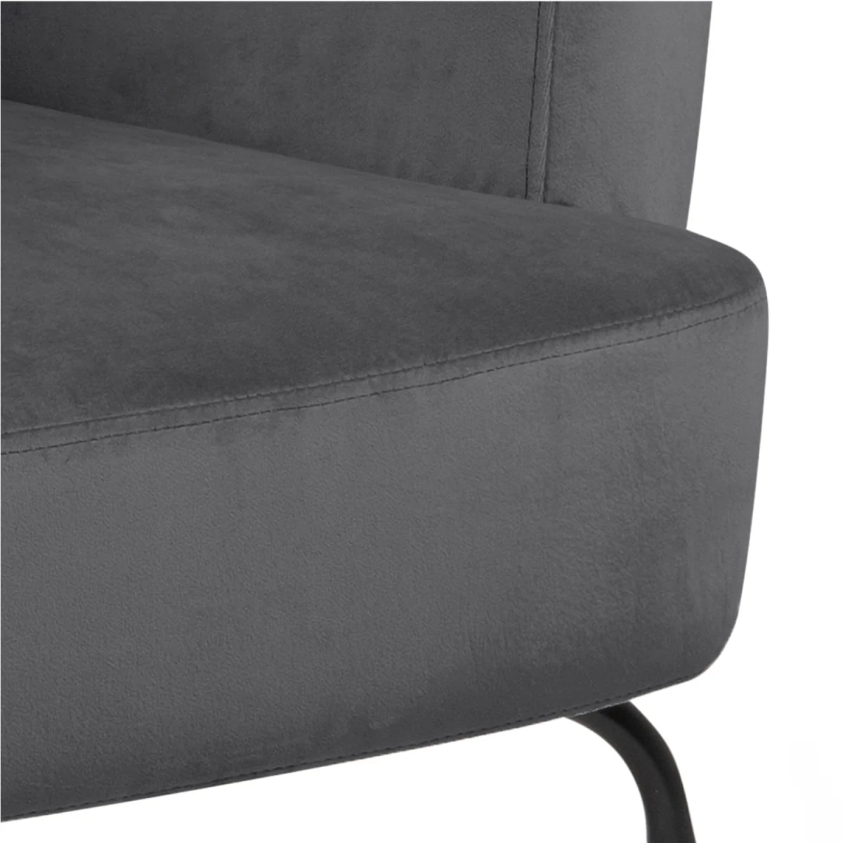Furniture To Go Melissa Lounge Chair - Dark Grey – image 8