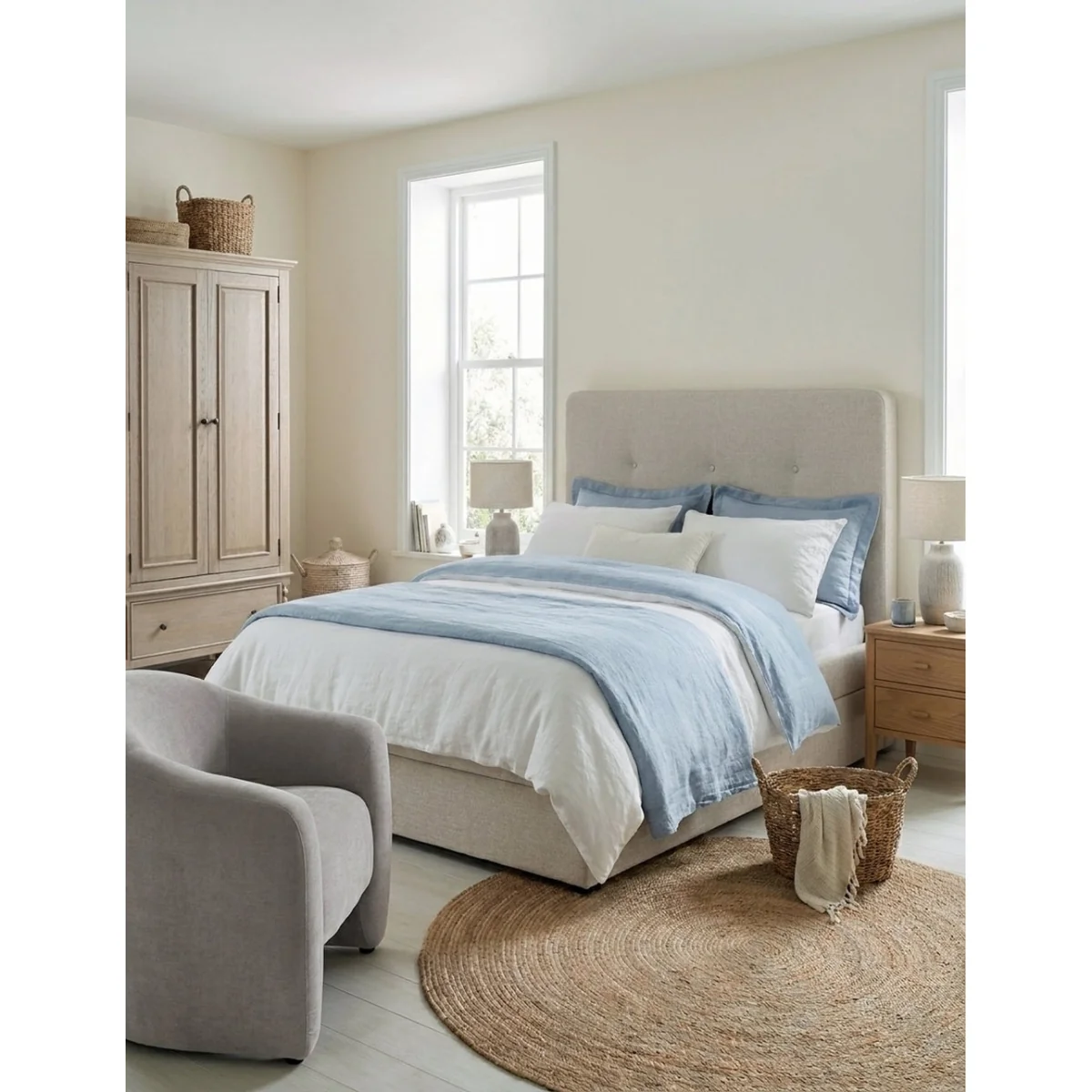 Elio armchair in pebble – image 5