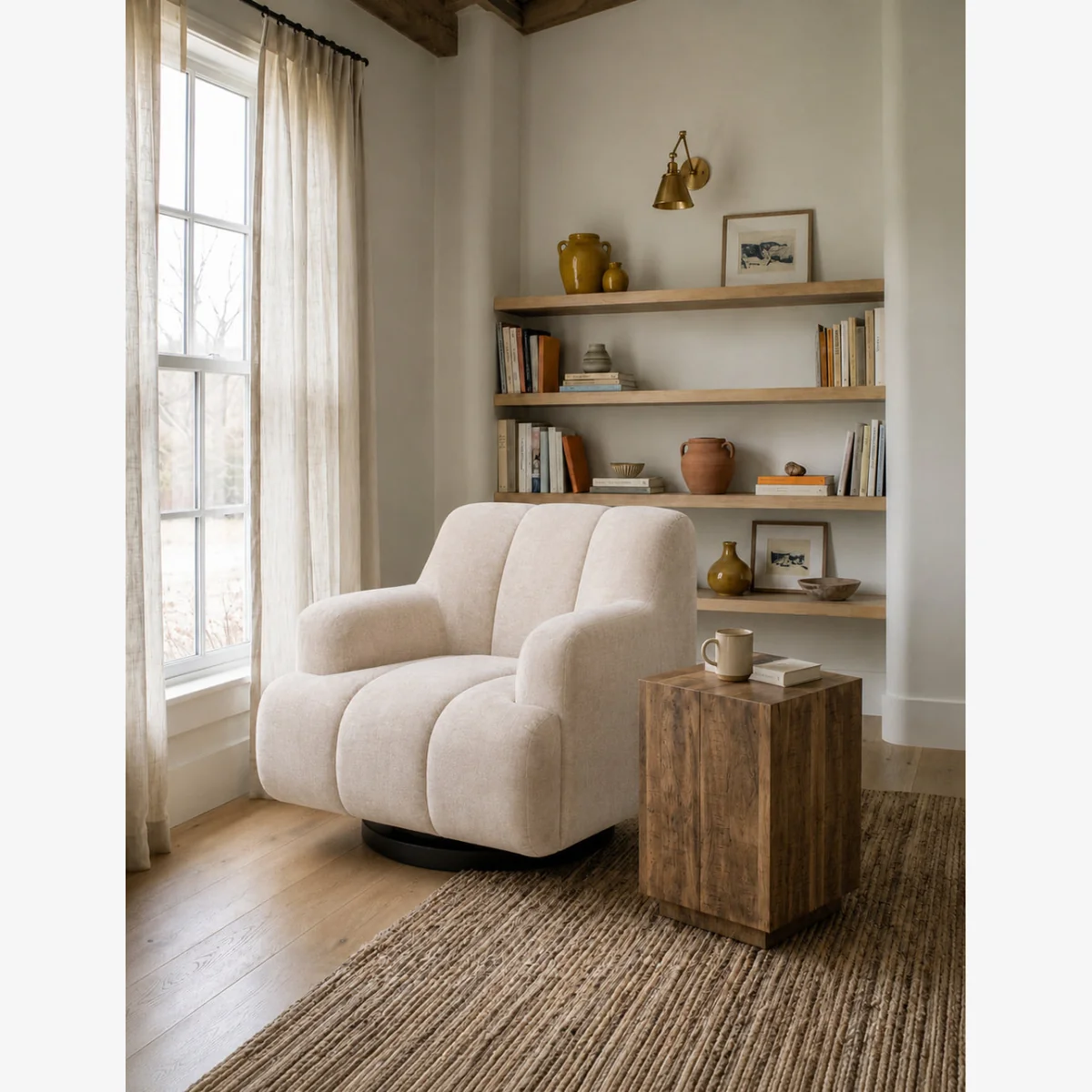 Otis Armchair in Oat – image 1