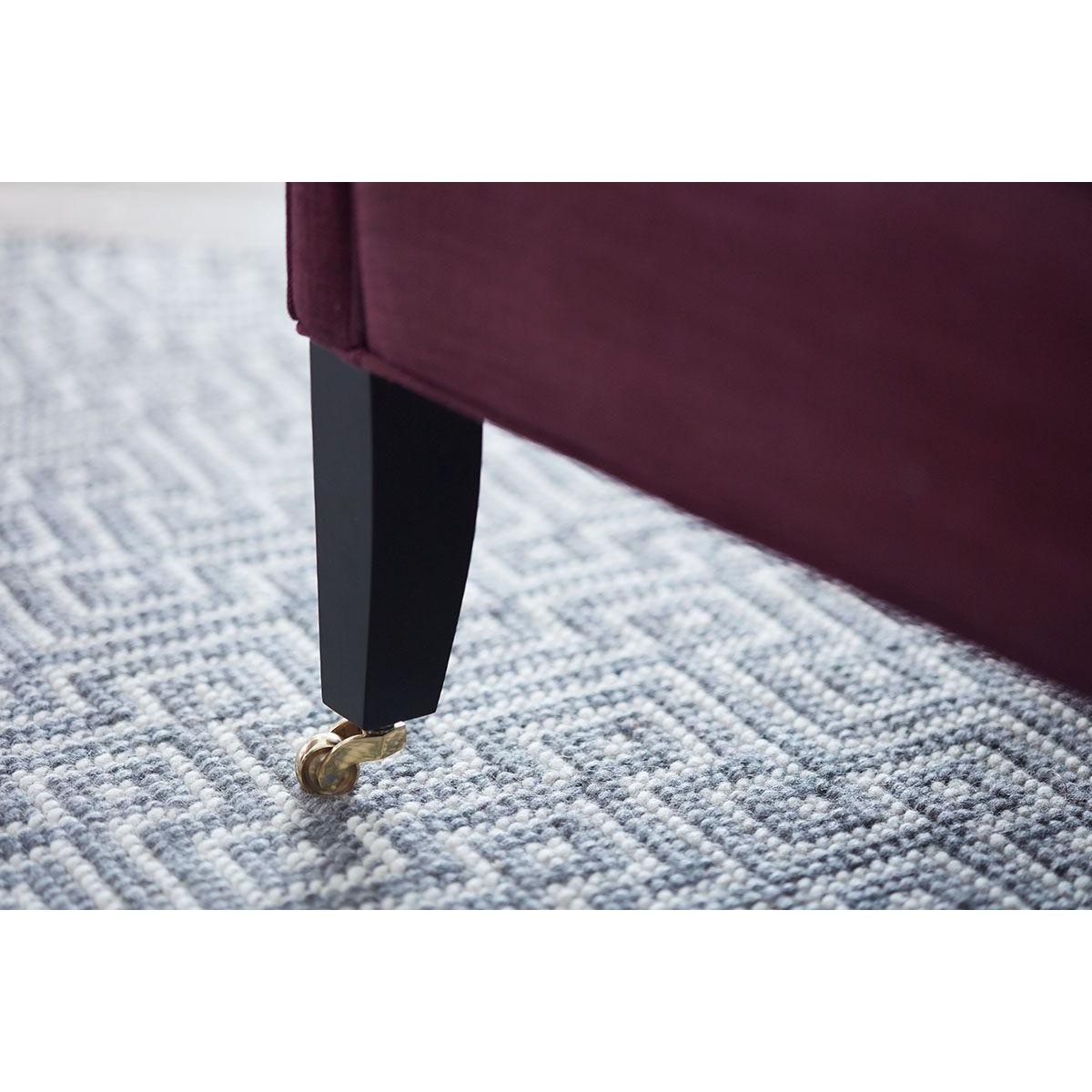 Descartes Armchair in Moon Smart Cotton - sofa.com – image 5