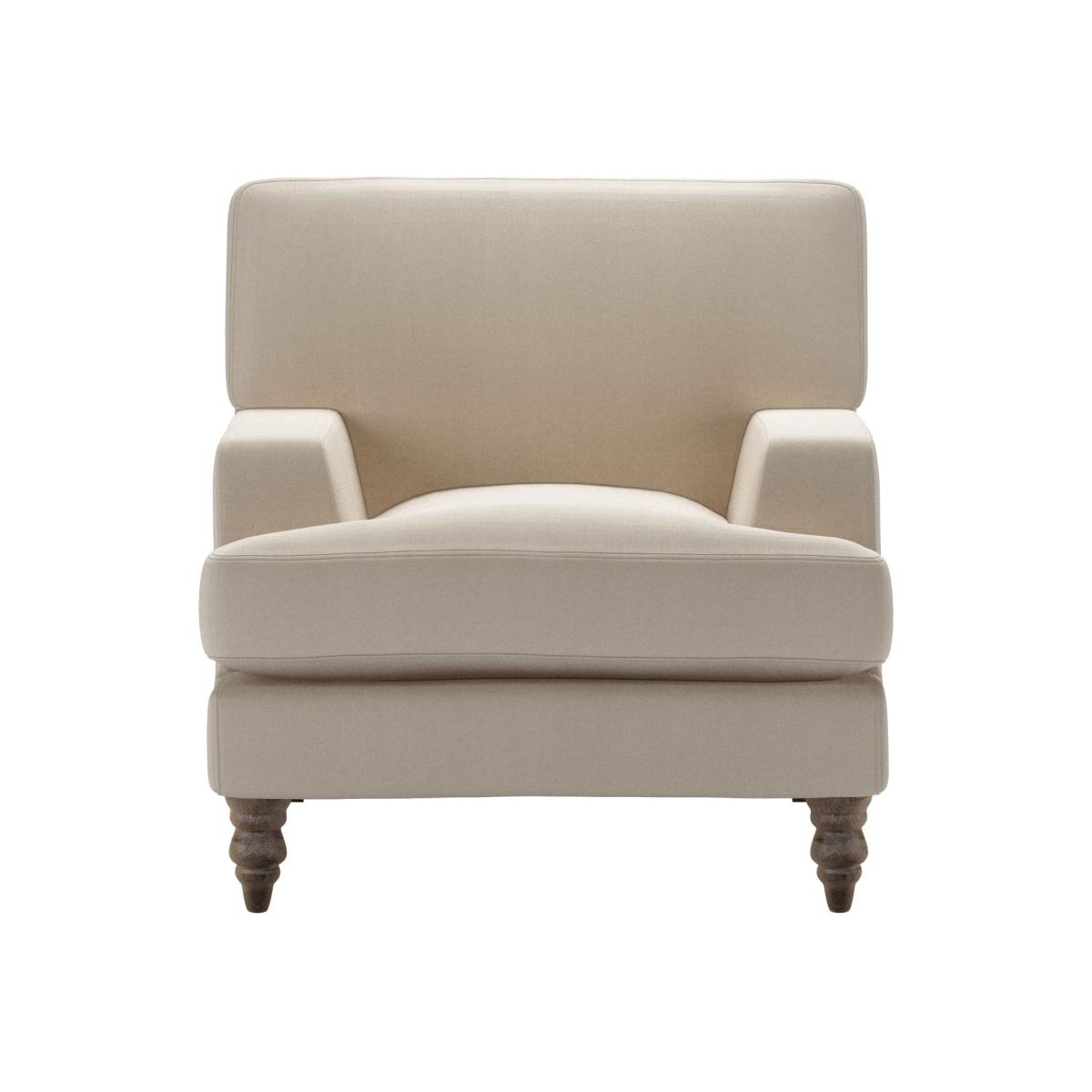 Isla Small Armchair in Elderflower Organic Smart Cotton – image 1
