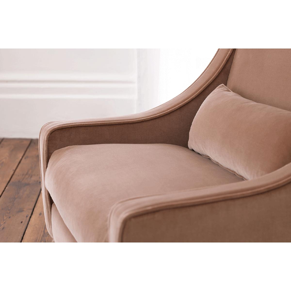 Shelby Armchair in Wishing Well Organic Smart Cotton – image 4