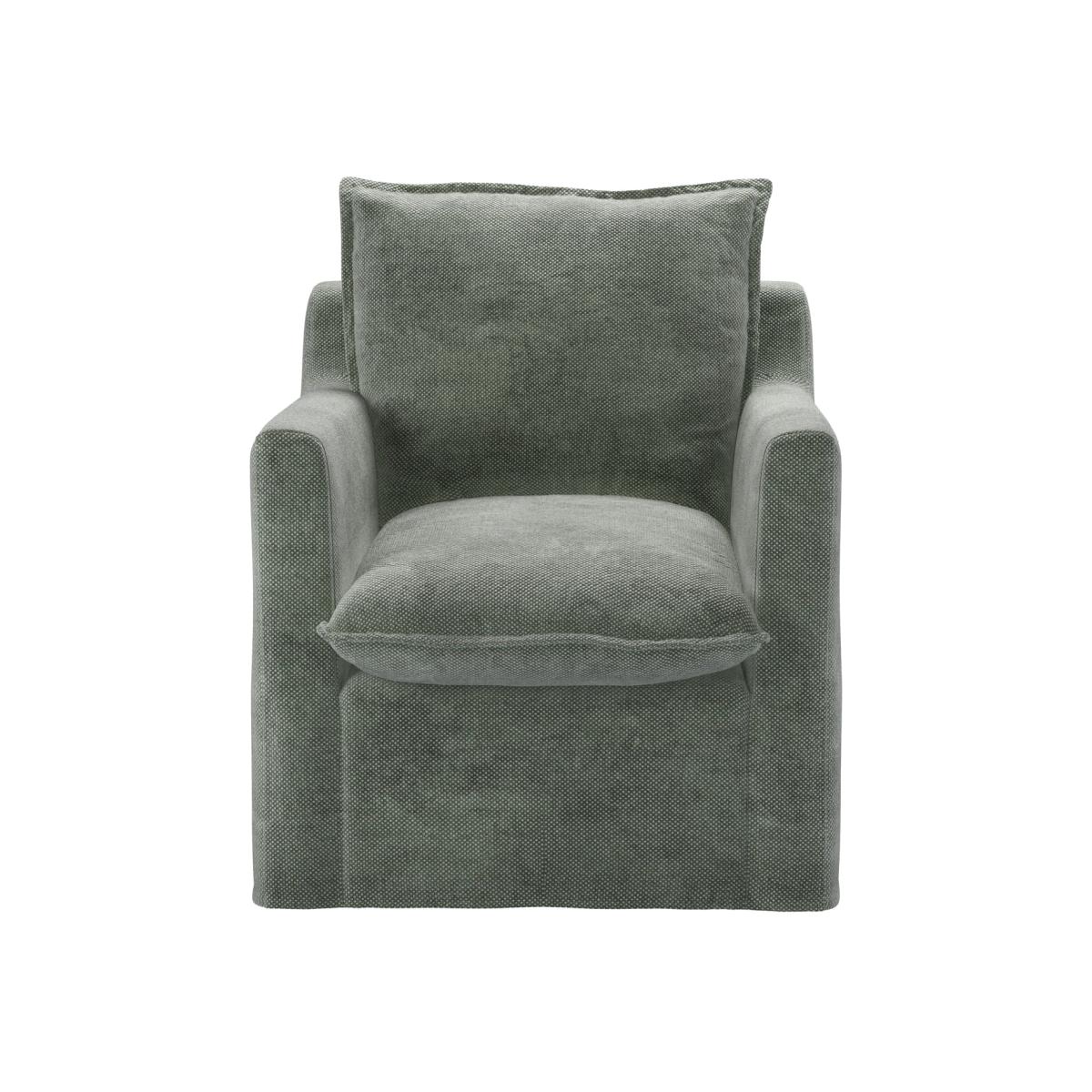 Anders Armchair in Moonstone Speckled Chenille – image 1