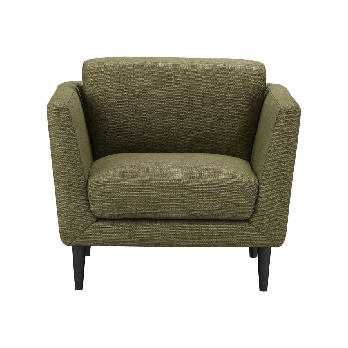 Holly Small Armchair in Thyme Florence Textured Weave – image 1