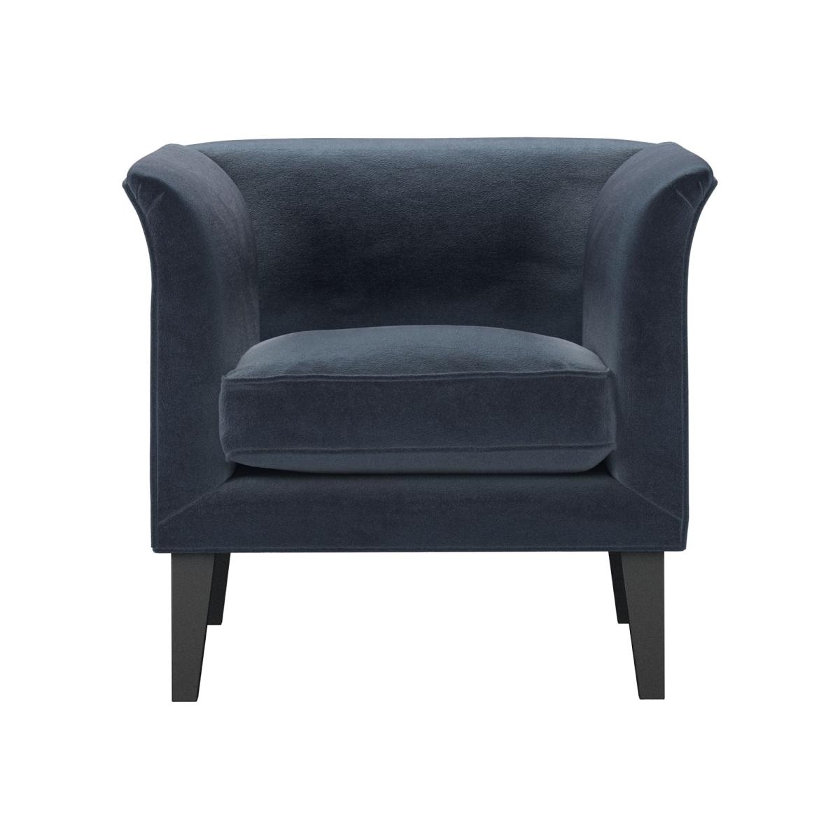 Fingal Armchair in Skyfall Cotton Matt Velvet – image 1