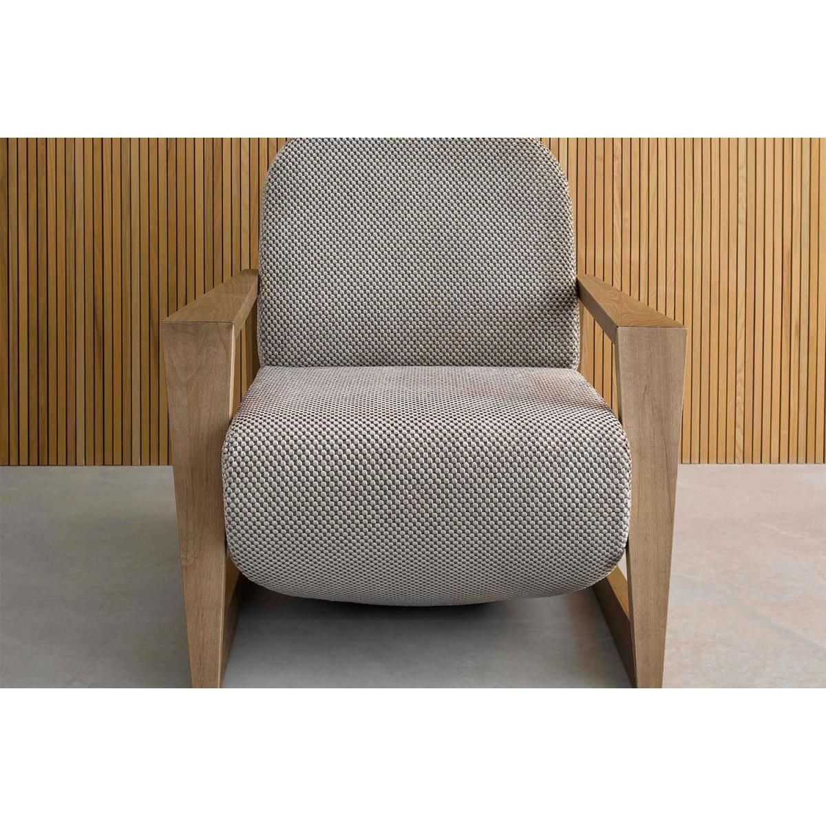 Hockney Armchair in Wishing Well Organic Smart Cotton – image 8