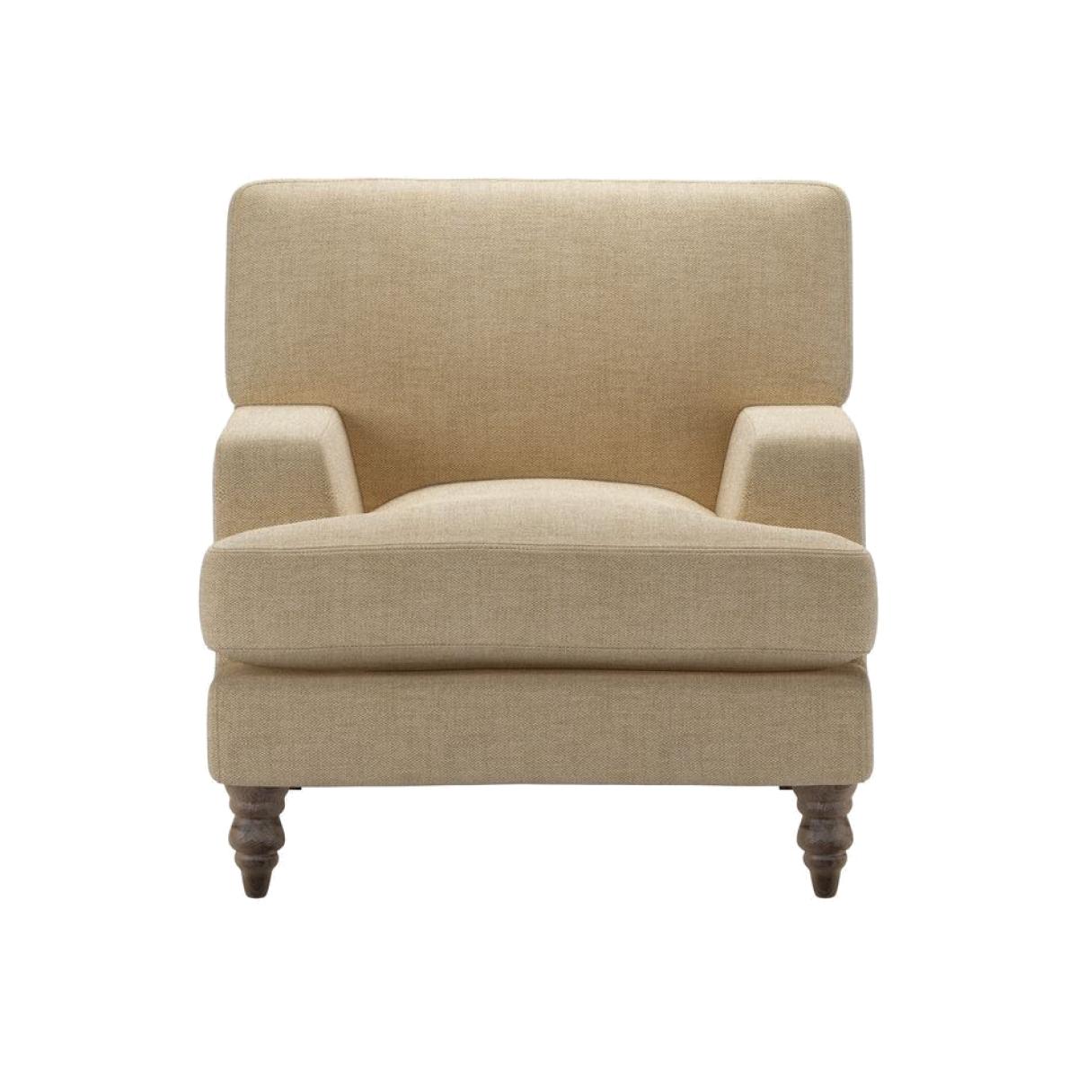 Isla Small Armchair in Nordic Pine Hygge Chunky Weave – image 1