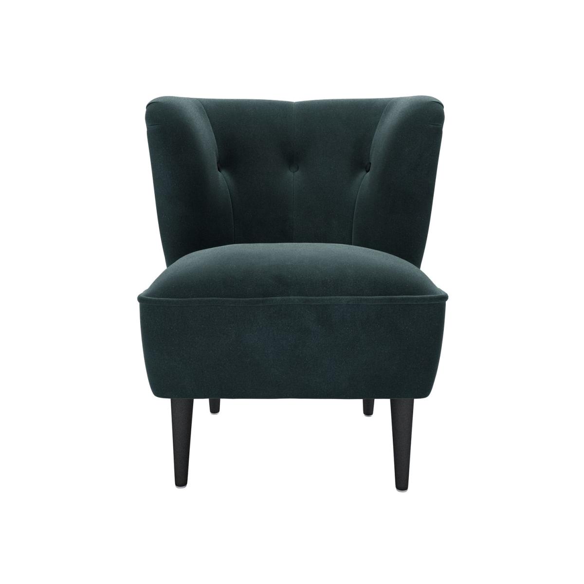 Betty Armchair in Deep Forest Aquaclean Clever Velvet – image 1