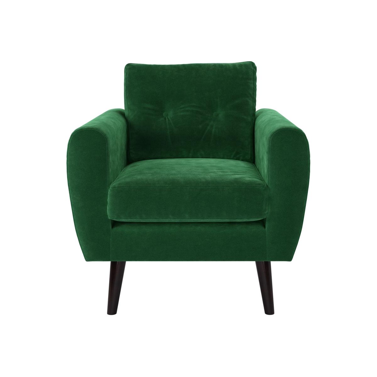 Jack Armchair in Emerald Velvet – image 1