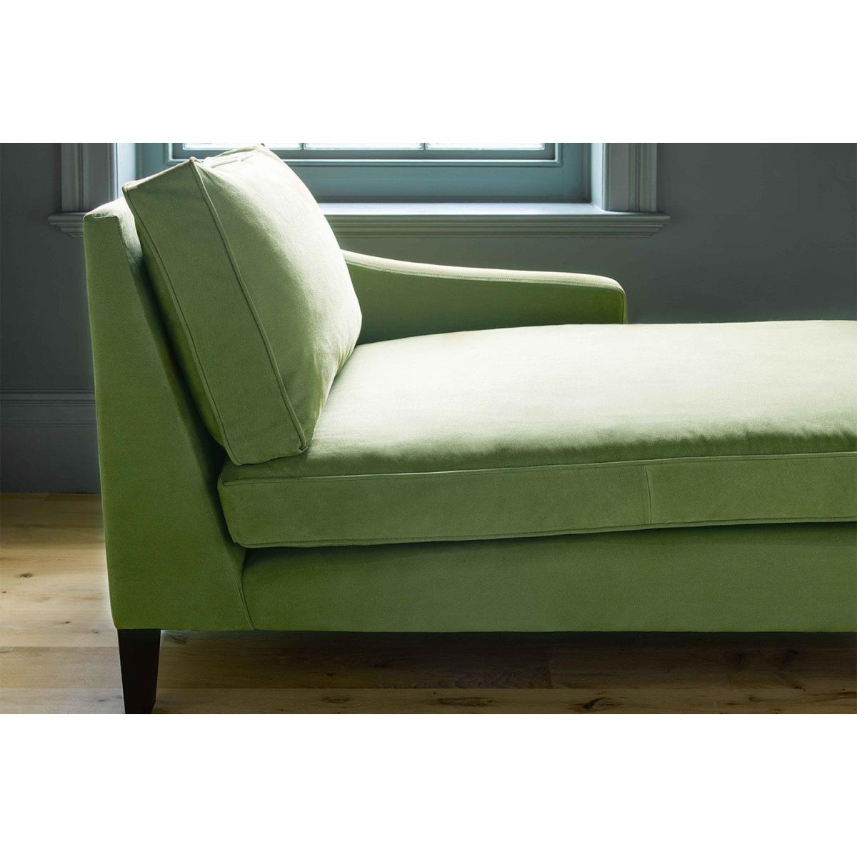 Iggy Chaise Armchair in Damson Smart Velvet – image 6