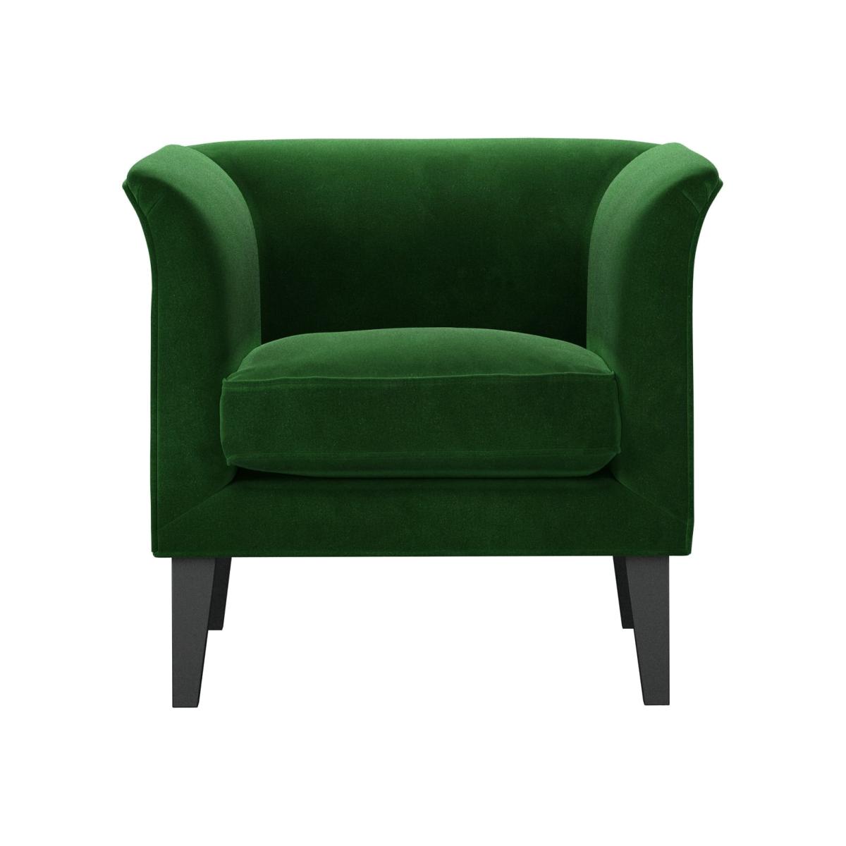 Fingal Armchair in Putting Green Aquaclean Clever Velvet – image 1