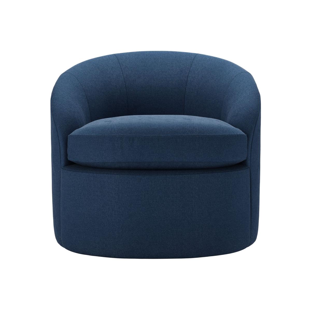 Quinn Armchair in Washed Indigo Easy Cotton – image 1