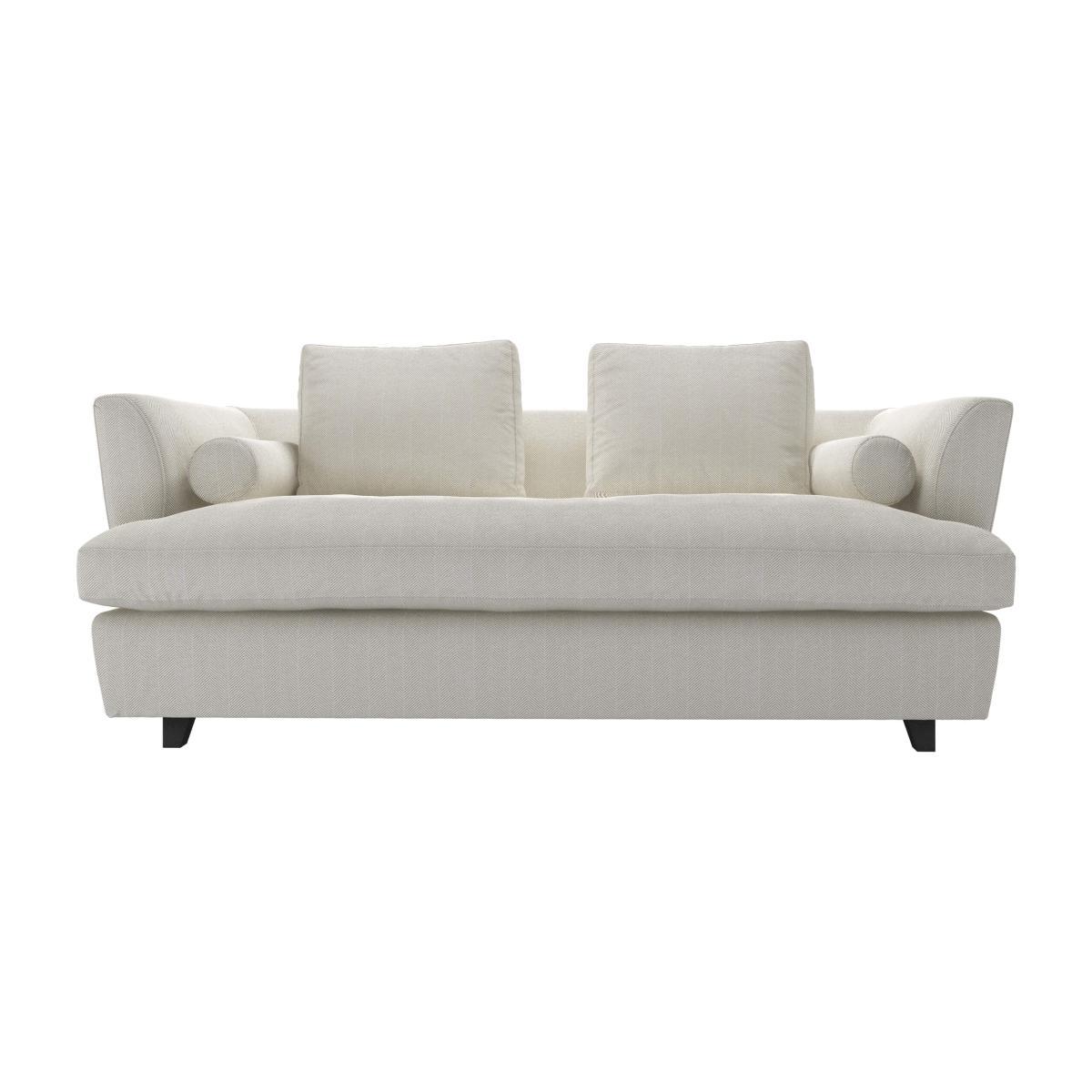Larsen Three Seat Sofa Bed in Clay House Herringbone Weave - sofa.com