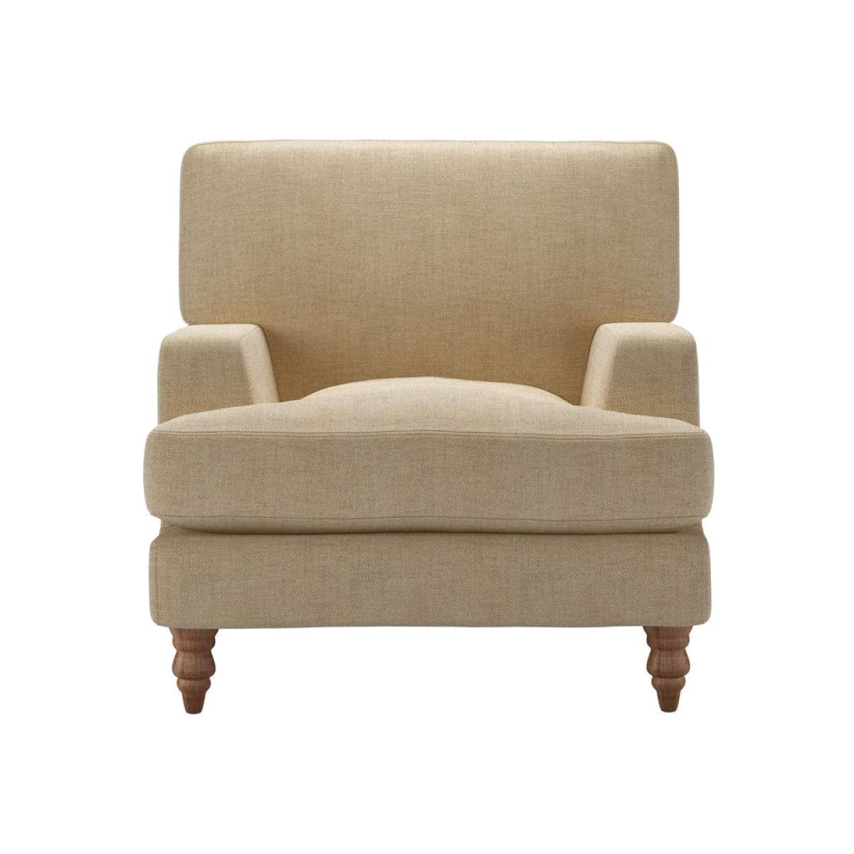 Isla Armchair in Nordic Pine Hygge Chunky Weave – image 1