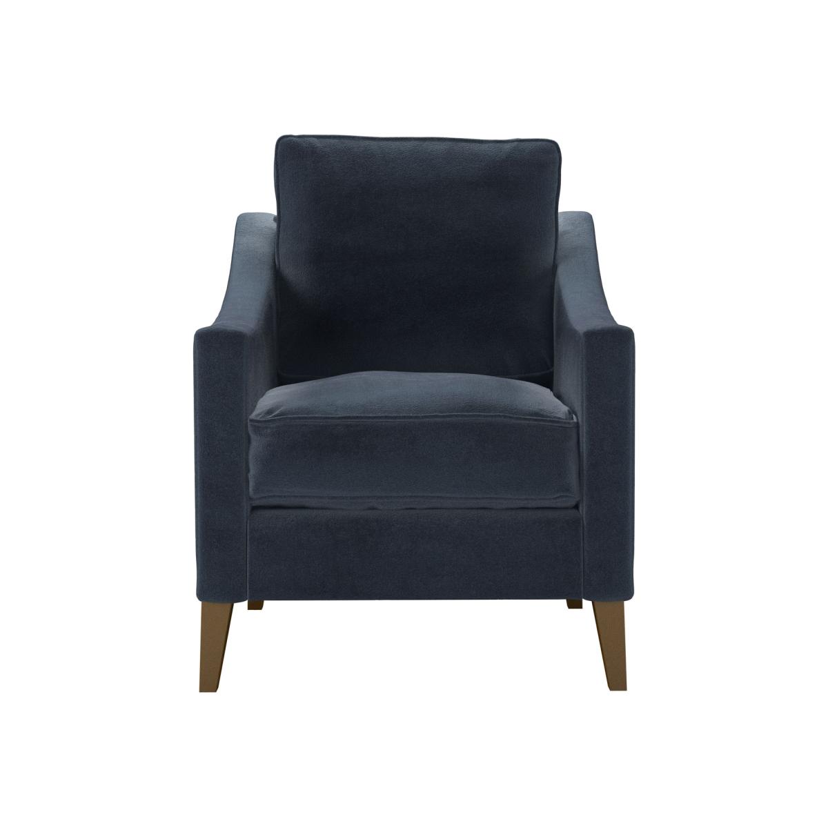 Iggy Armchair in Skyfall Cotton Matt Velvet – image 1