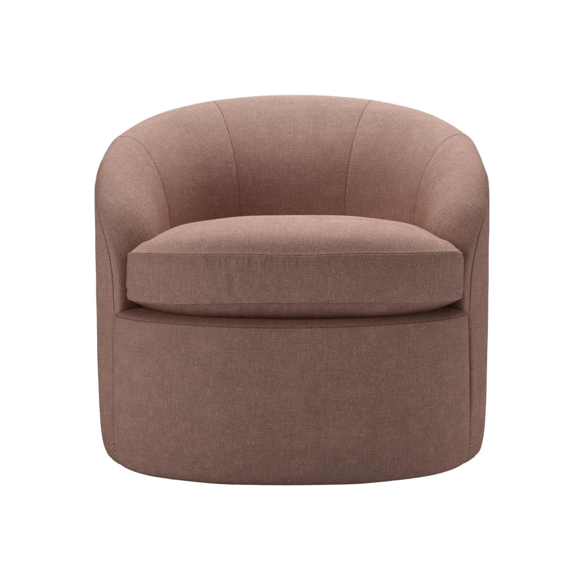 Quinn Armchair in Pinot Noir Norfolk Cotton – image 1