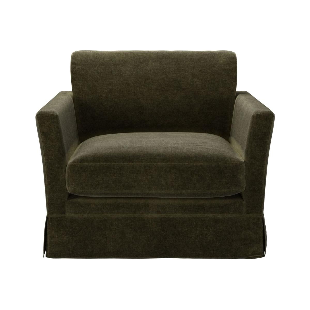 Otto Armchair in Juniper Aquaclean Clever Chenille – image 1