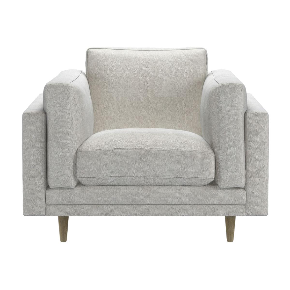 Marco Armchair in Shell Heathland Weave – image 1
