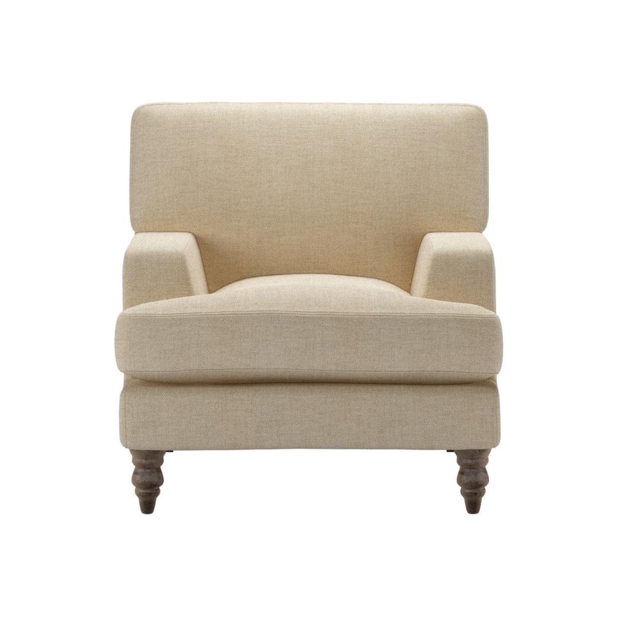 Isla Small Armchair in Shearling Hygge Chunky Weave – image 1