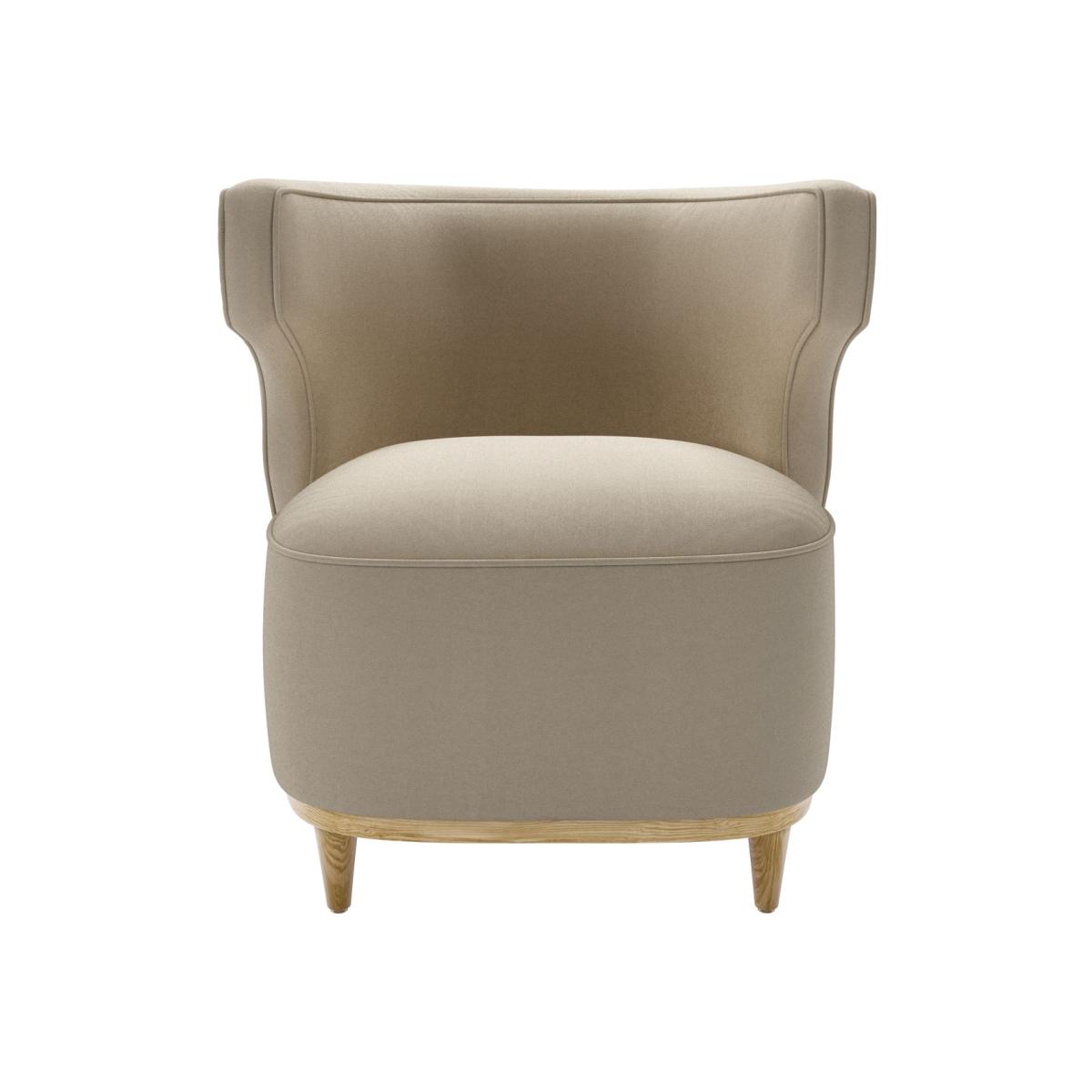 Edie Armchair in Pennine Stone Organic Smart Cotton – image 1