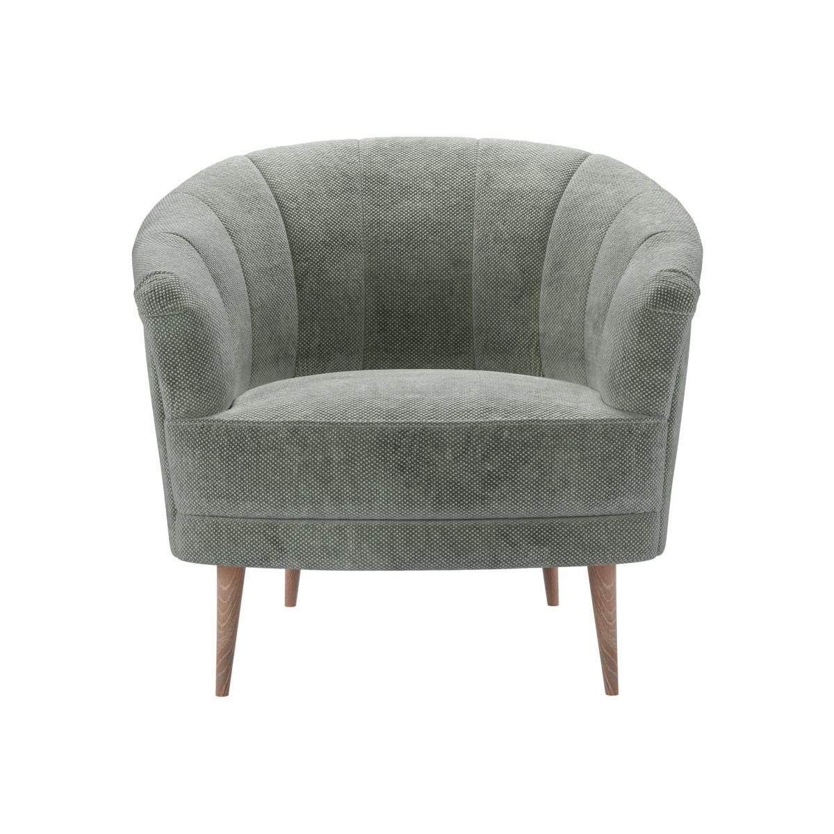 Harper Armchair in Moonstone Speckled Chenille – image 1