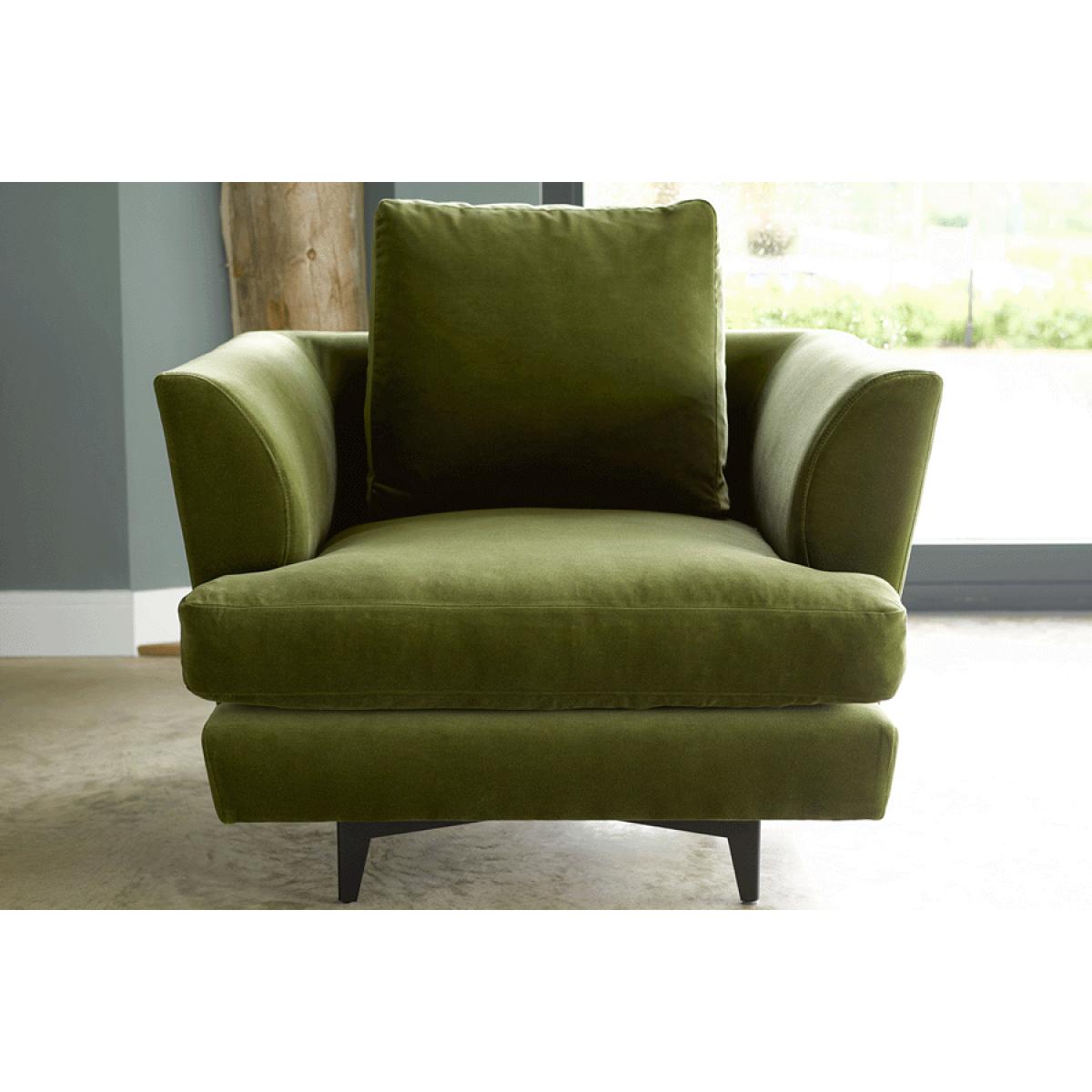 Larsen Armchair in Moroccan Spice Smart Velvet - sofa.com – image 4