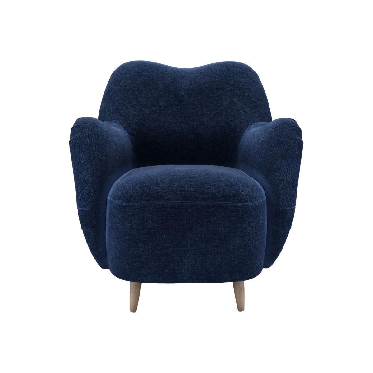 Ginger Armchair in Port Royal Aquaclean Clever Chenille – image 1