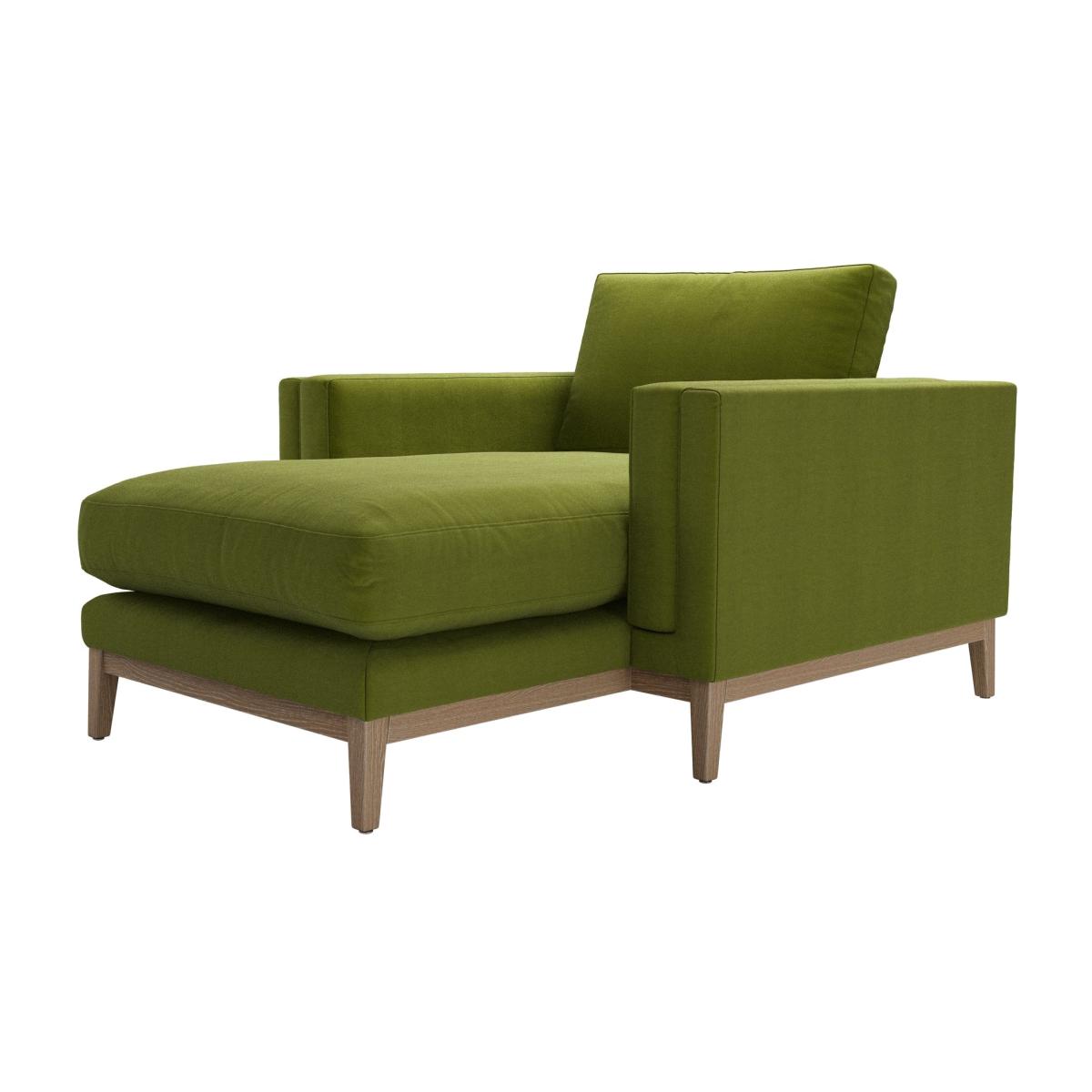 Costello Chaise Armchair in Vine Leaf Organic Smart Cotton – image 1