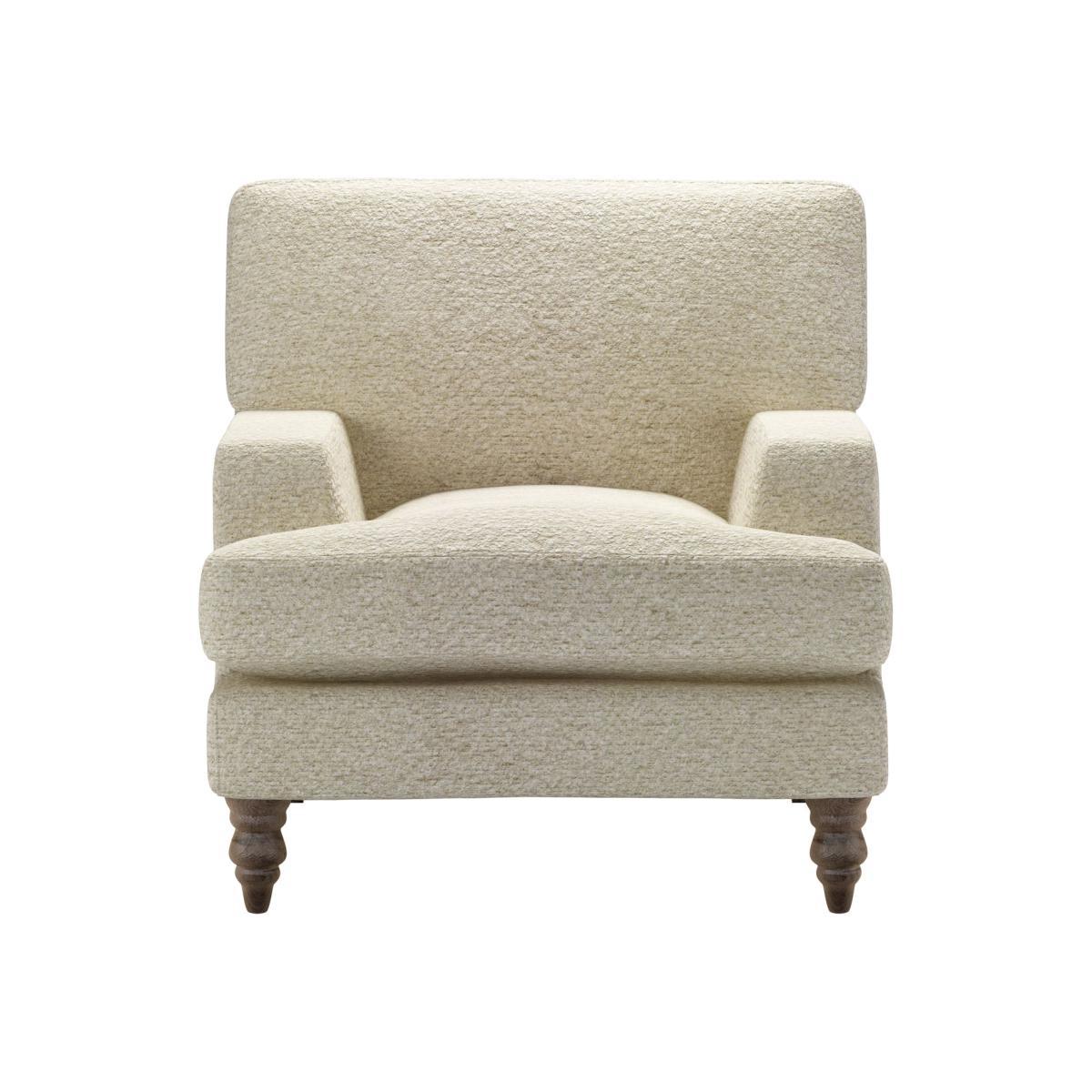 Isla Small Armchair in Alpaca Textured Boucle - sofa.com – image 1