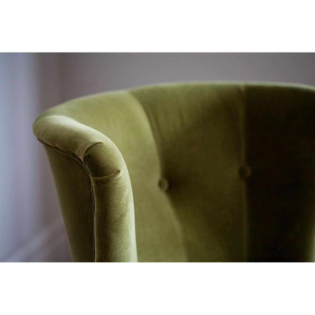Betty Armchair in Canvas Pure Belgian Linen - sofa.com – image 7
