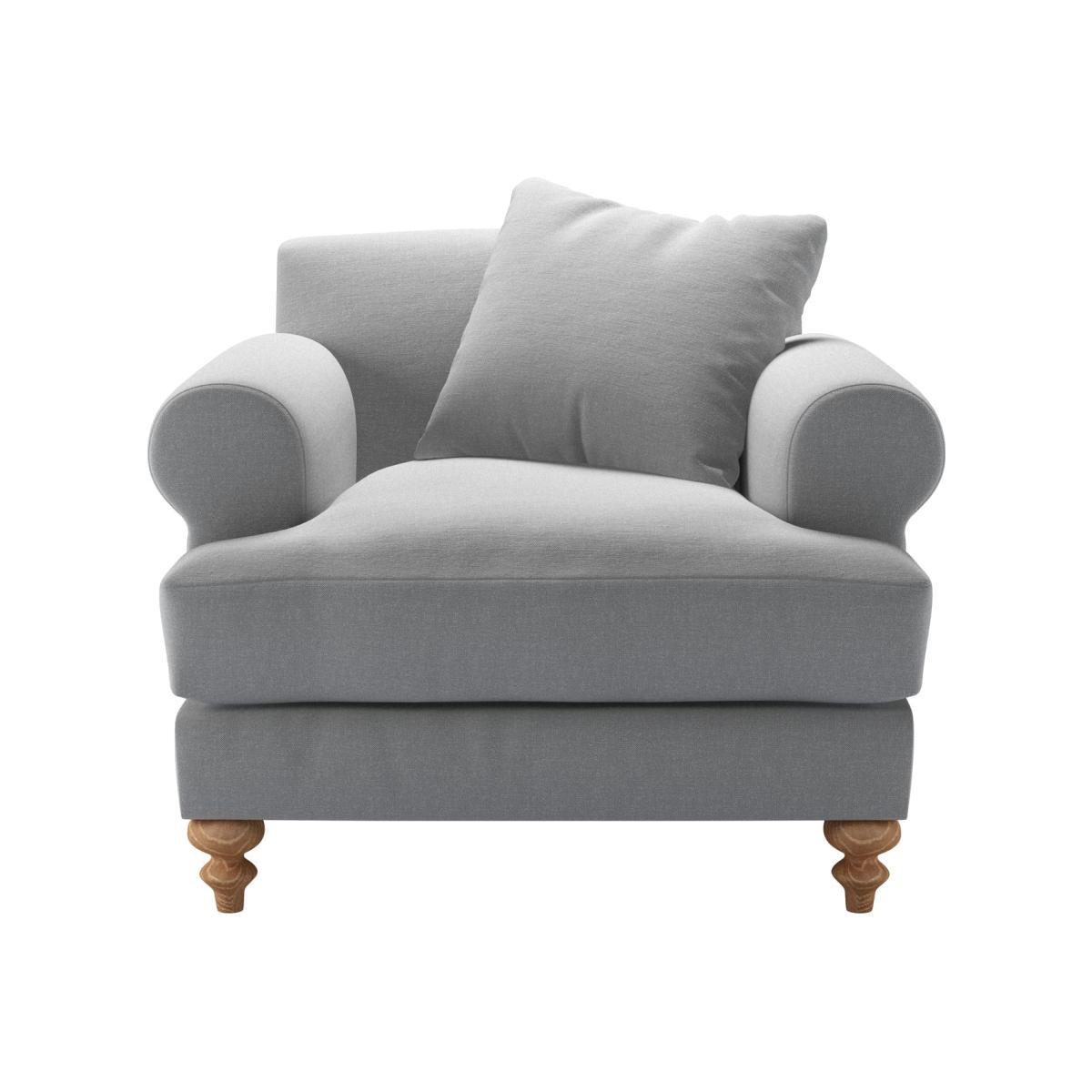 Teddy Armchair in Pumice House Plain Weave - sofa.com – image 1