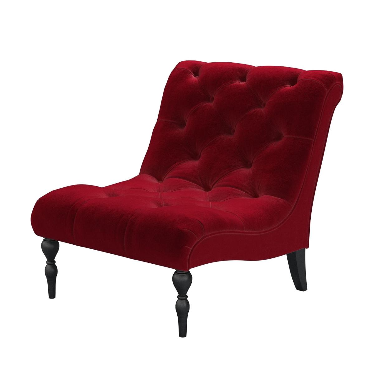 Claude Armchair in Malbec Cotton Matt Velvet – image 1