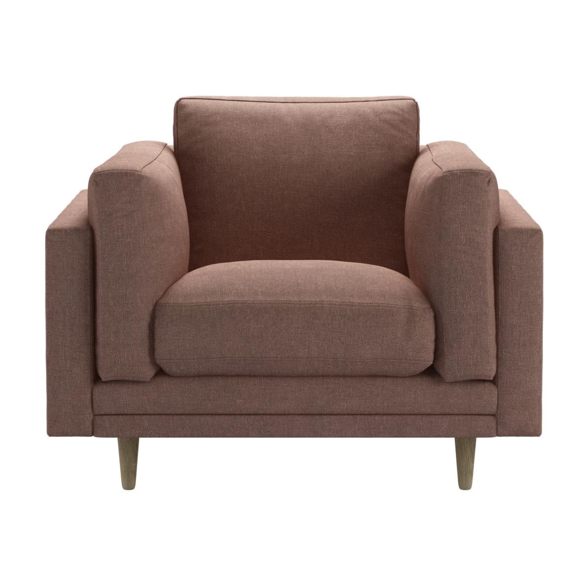 Marco Armchair in Pinot Noir Norfolk Cotton – image 1