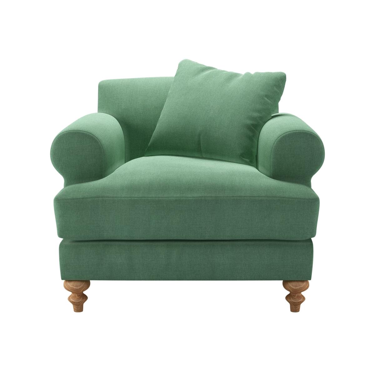 Teddy Armchair in Celadon Easy Cotton – image 1