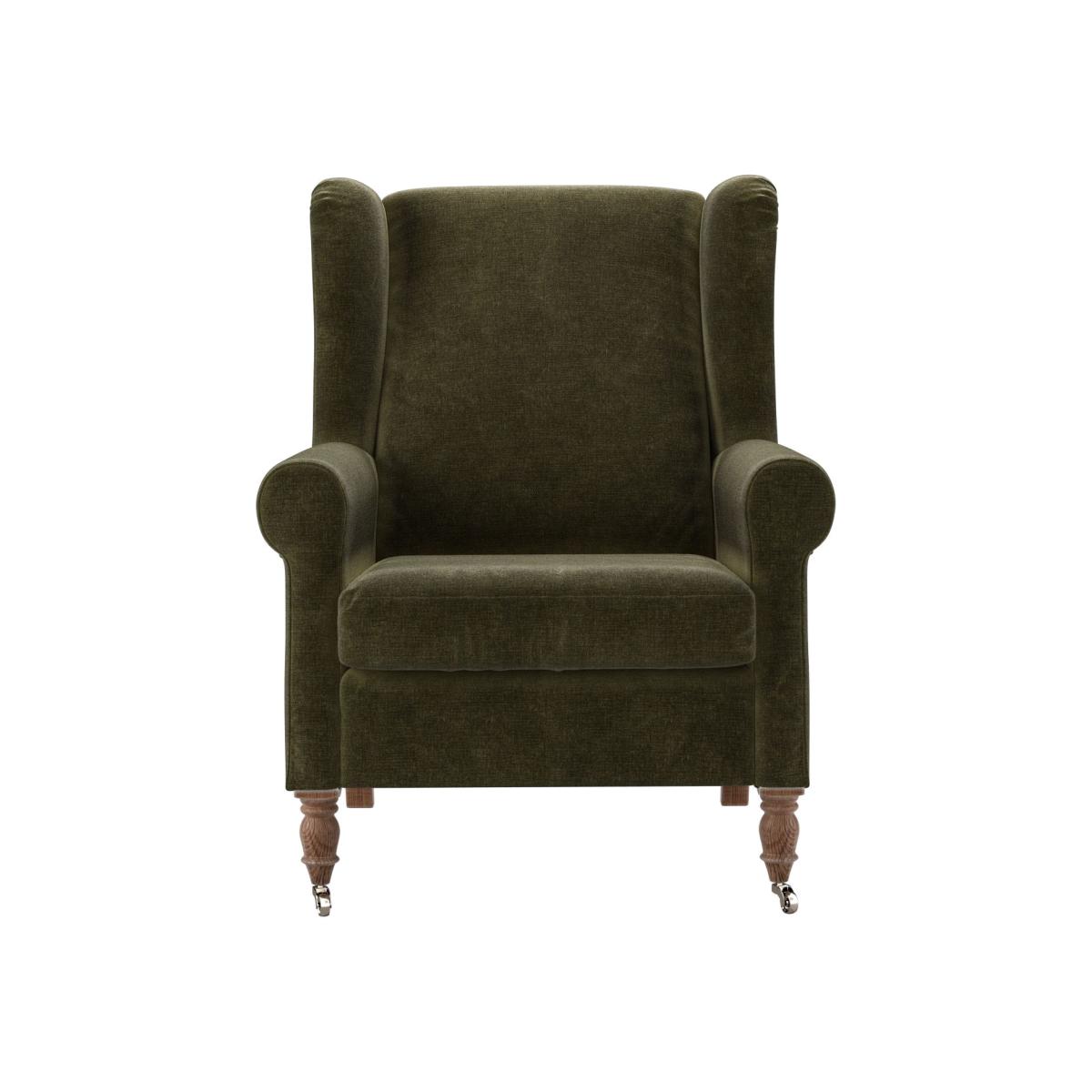 Duke Armchair in Juniper Aquaclean Clever Chenille – image 1