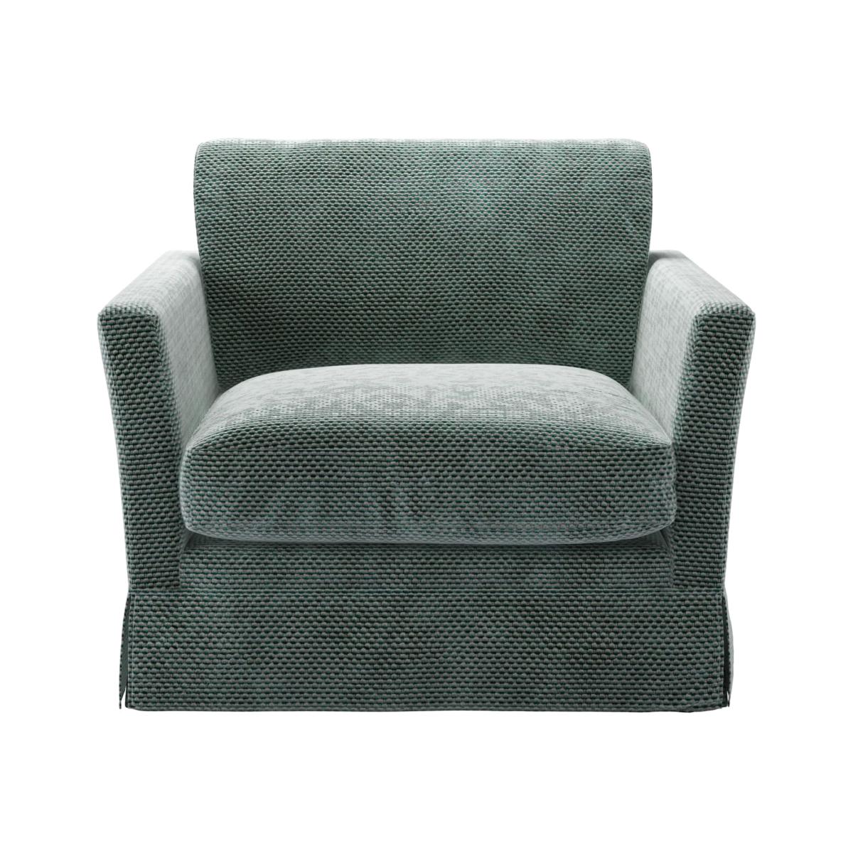Otto Armchair in Peppermint Bubble Velvet – image 1