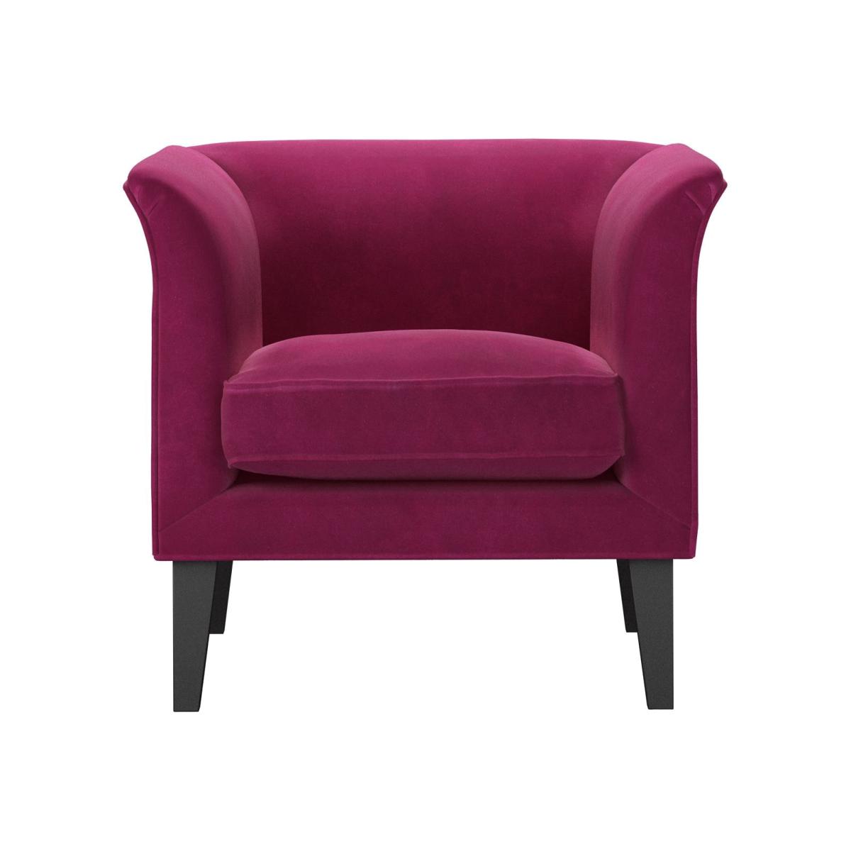 Fingal Armchair in Persian Rose Smart Velvet – image 1