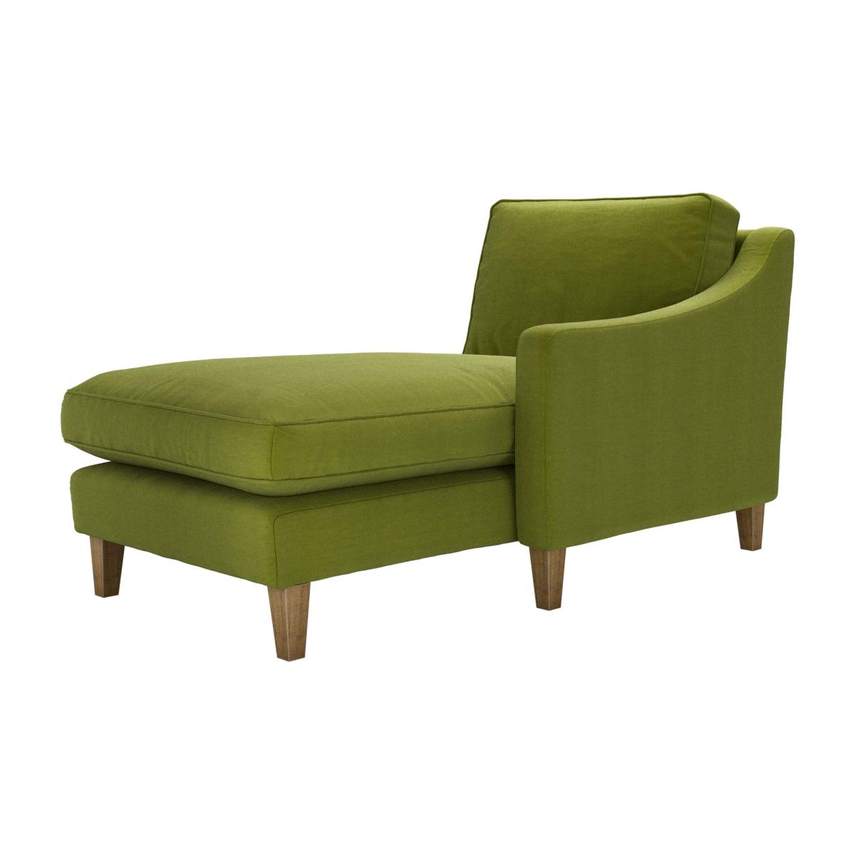 Iggy RHF Chaise Armchair in Vine Leaf Organic Smart Cotton – image 1