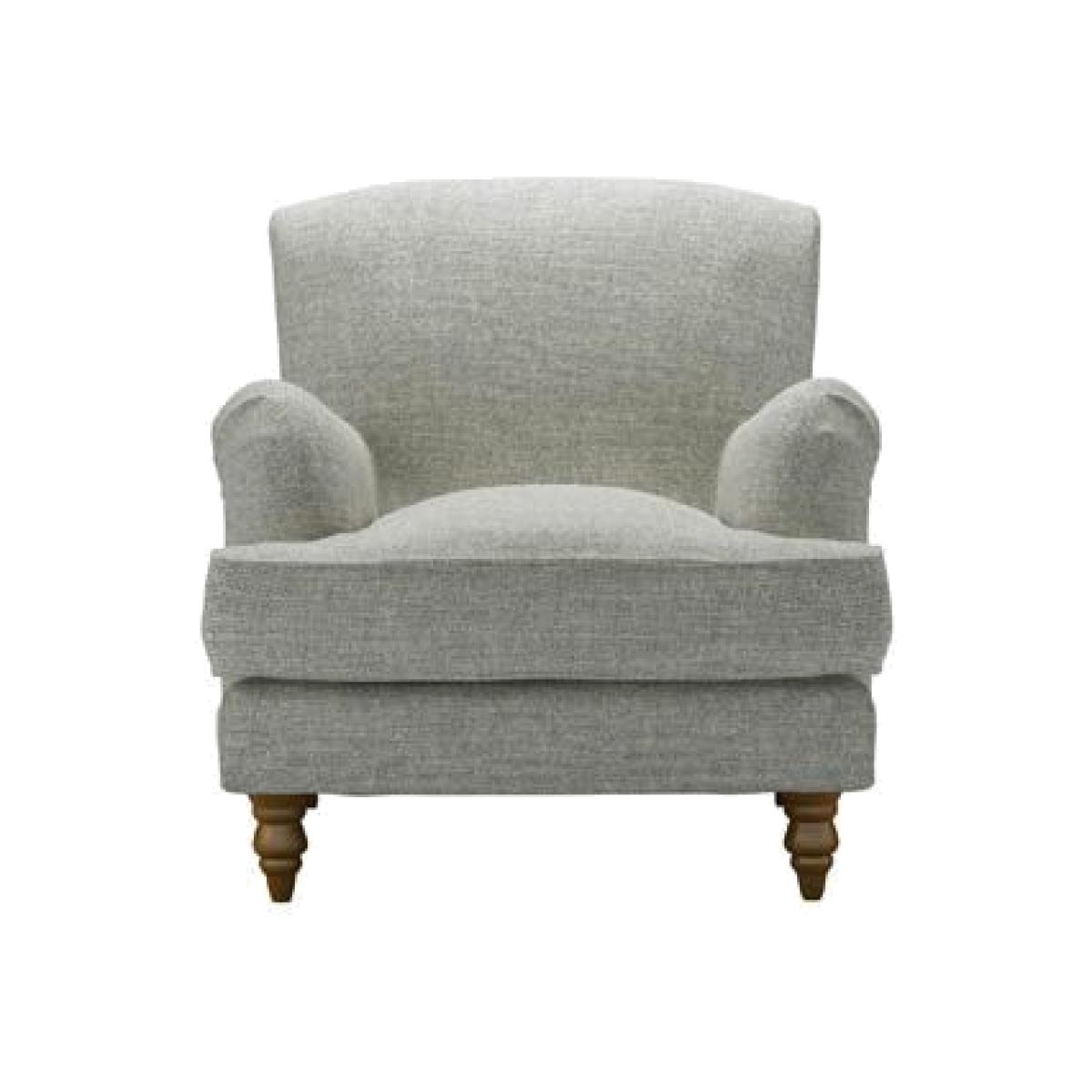 Snowdrop Armchair in Grey Marl Highland Tweed - sofa.com