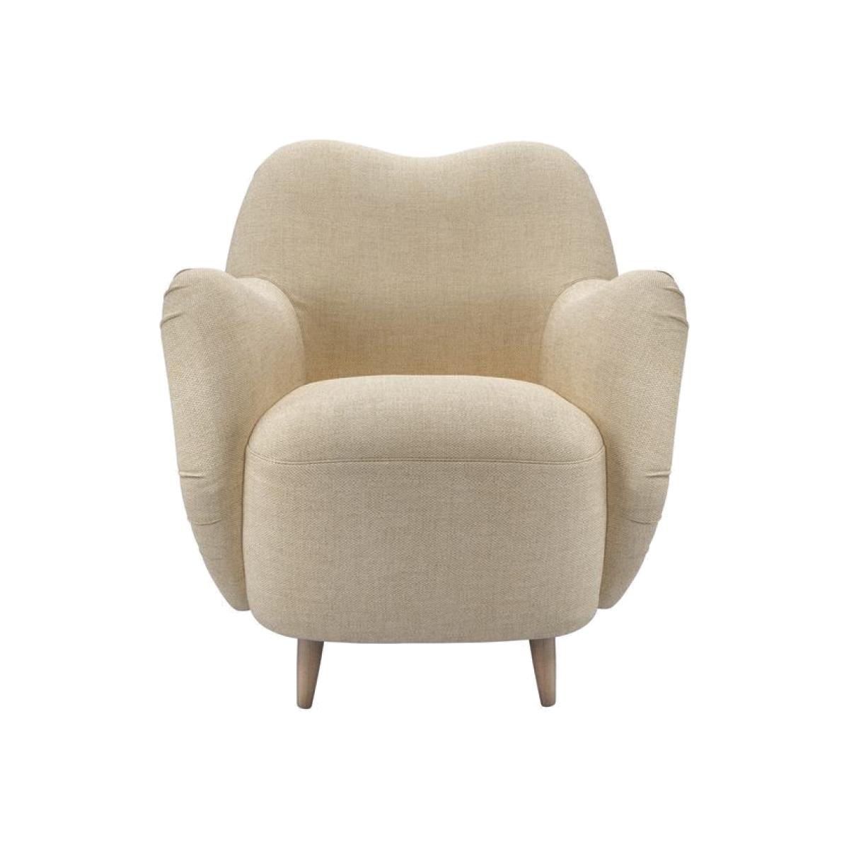 Ginger Armchair in Shearling Hygge Chunky Weave – image 1