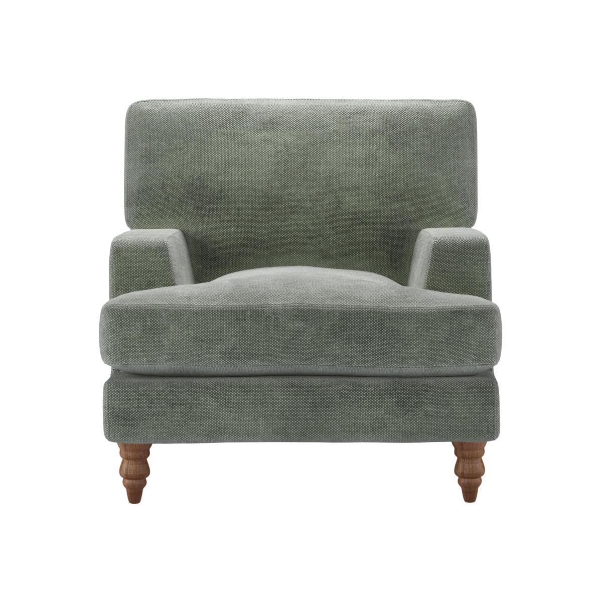 Isla Armchair in Moonstone Speckled Chenille – image 1