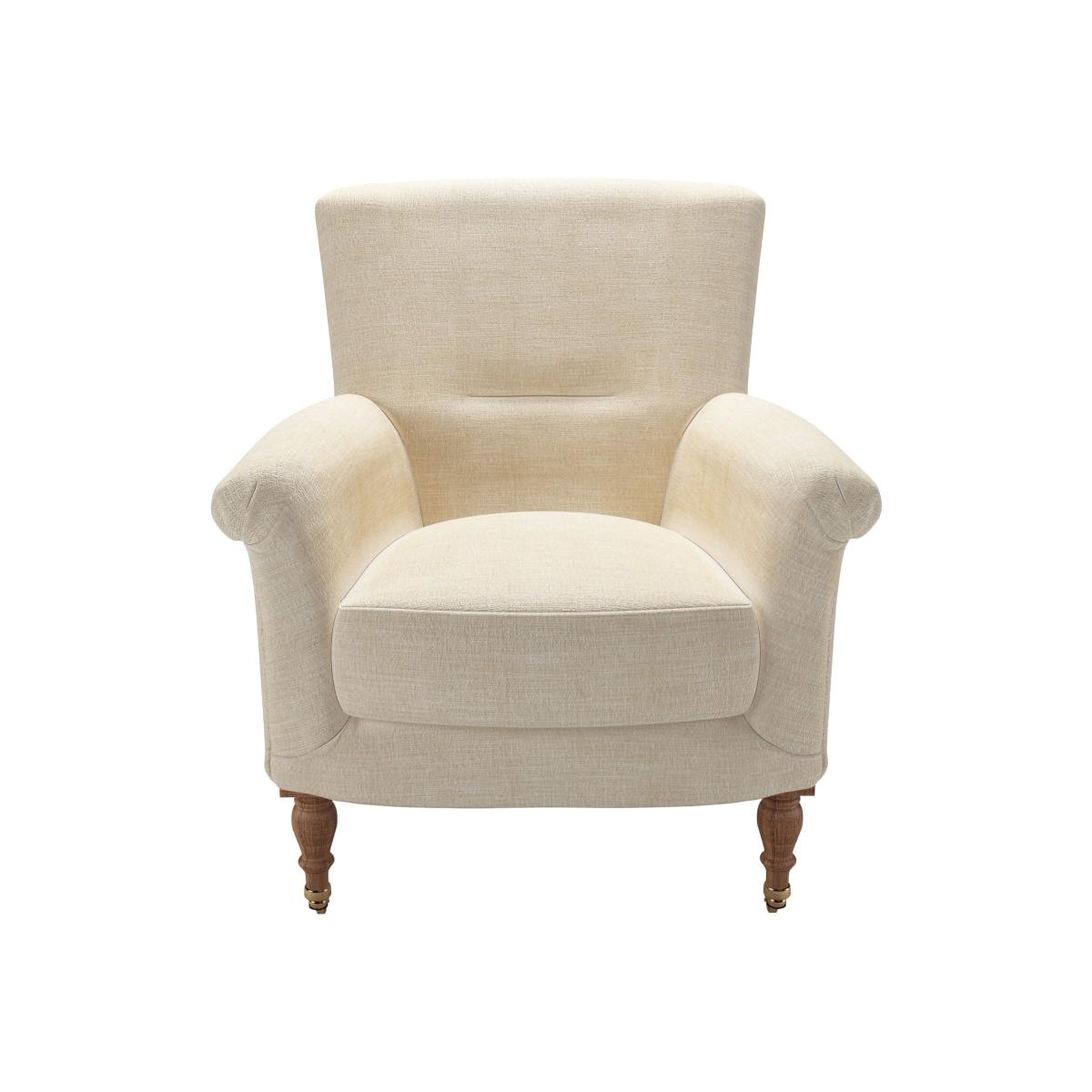 Alderney Armchair in Chantilly Aquaclean Clever Chenille – image 1
