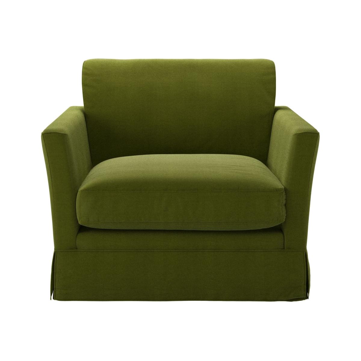 Otto Armchair in Vine Leaf Organic Smart Cotton – image 1