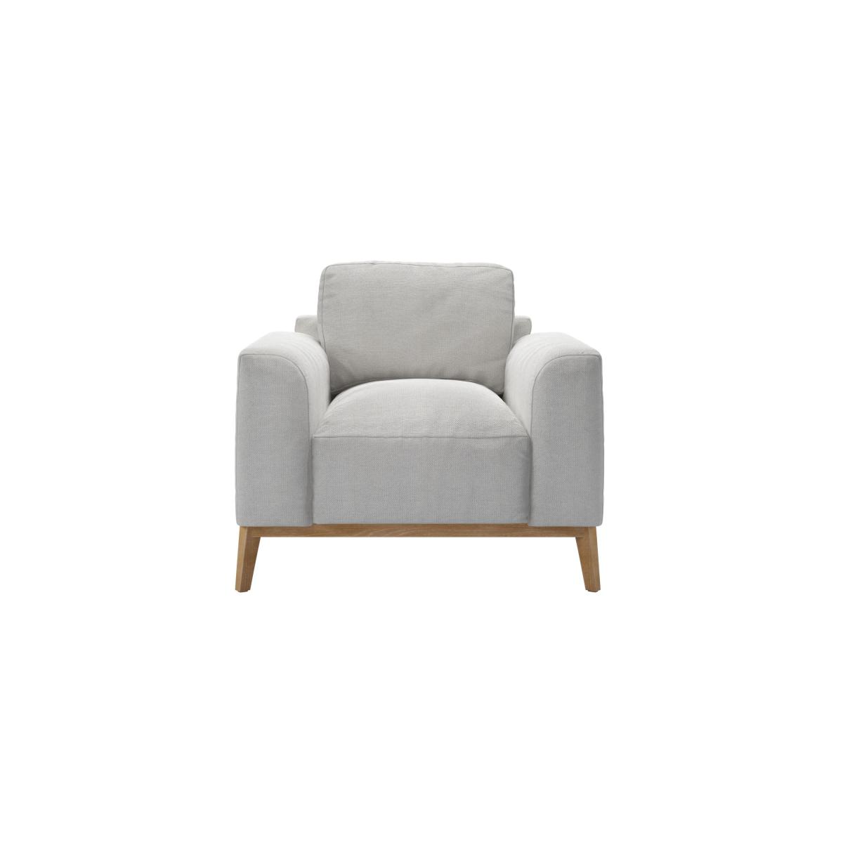 Freddie Armchair in Grey Marl Highland Tweed - sofa.com – image 2