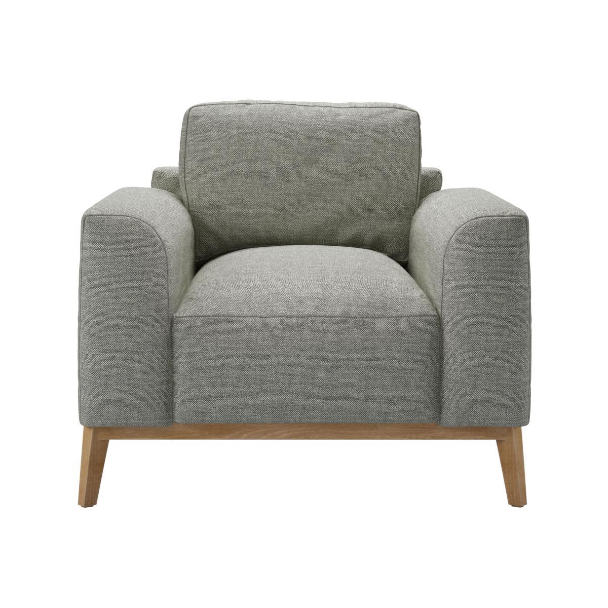 Freddie Armchair in Grey Marl Highland Tweed - sofa.com – image 1