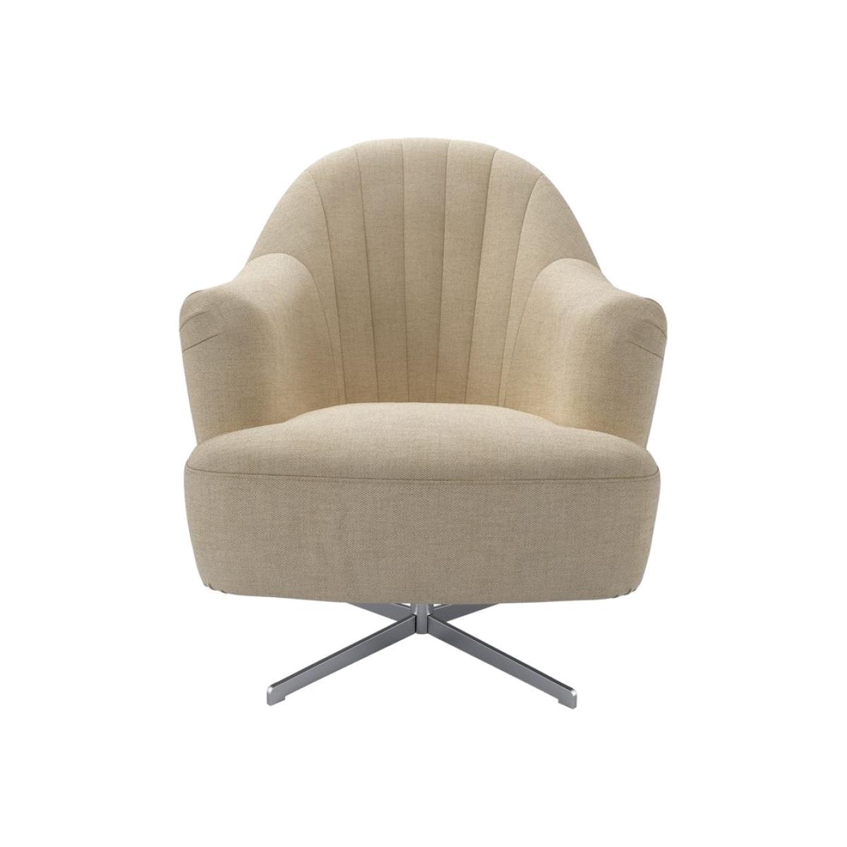 Ariel Armchair in Shearling Hygge Chunky Weave – image 1