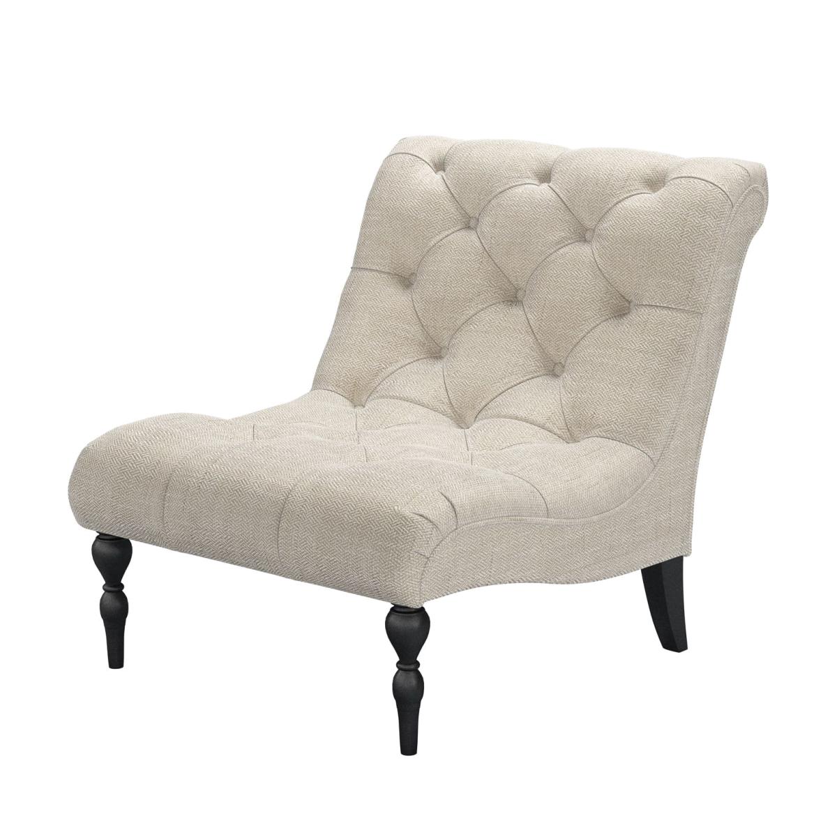 Claude Armchair in Jasmine Silky Jacquard Weave – image 1
