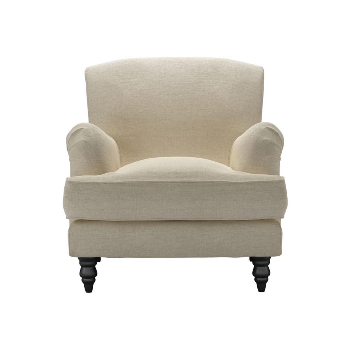 Snowdrop Armchair in Pampas Hygge Smart Linen